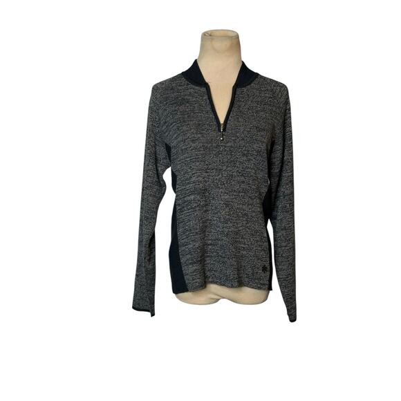 Betty Rides gray black long sleeves pullover sweatshirt size Medium - Picture 5 of 15